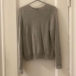 Men’s Uniqlo Grey Wool Sweater